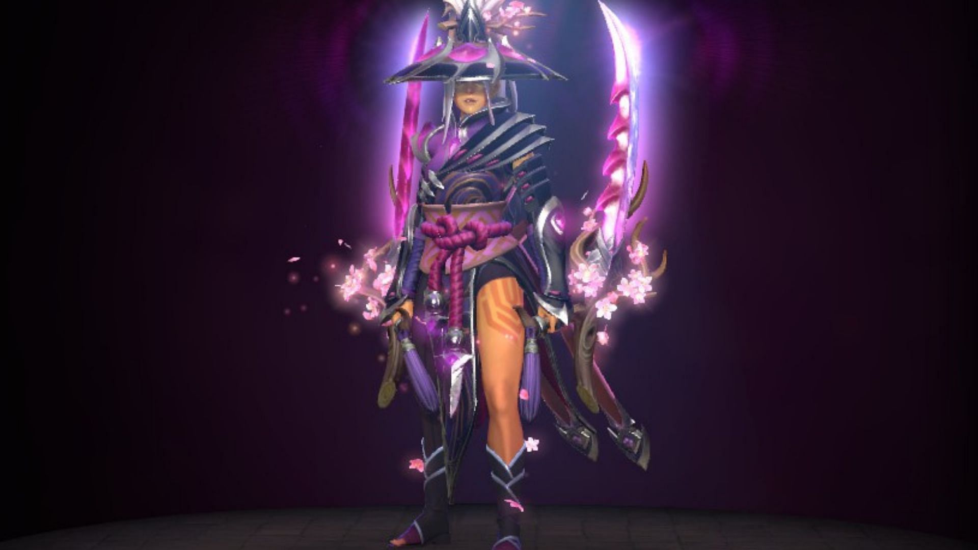 Anti-Mage&#039;s persona gets an upgrade through Proselyte of the Sakura Clan bundle (Image via Valve)