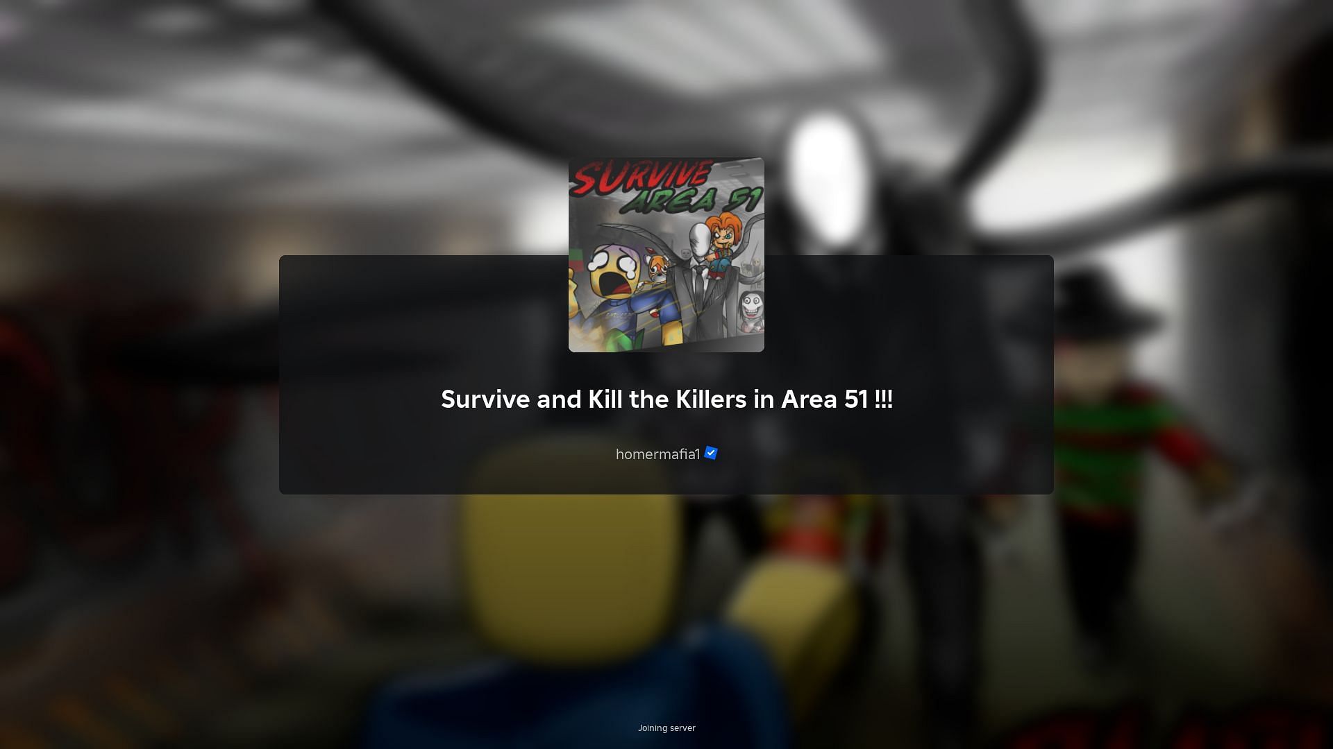 About Eyeless Jack in Survive and Kill the Killers in Area 51