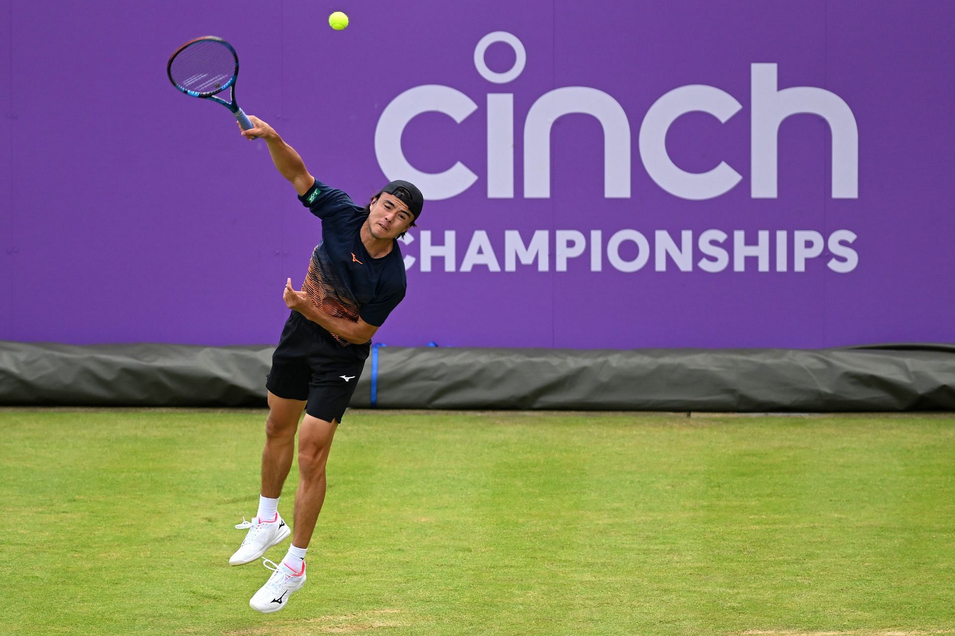 Taro Daniel at the Cinch Championships 2024. (Photo: Getty)