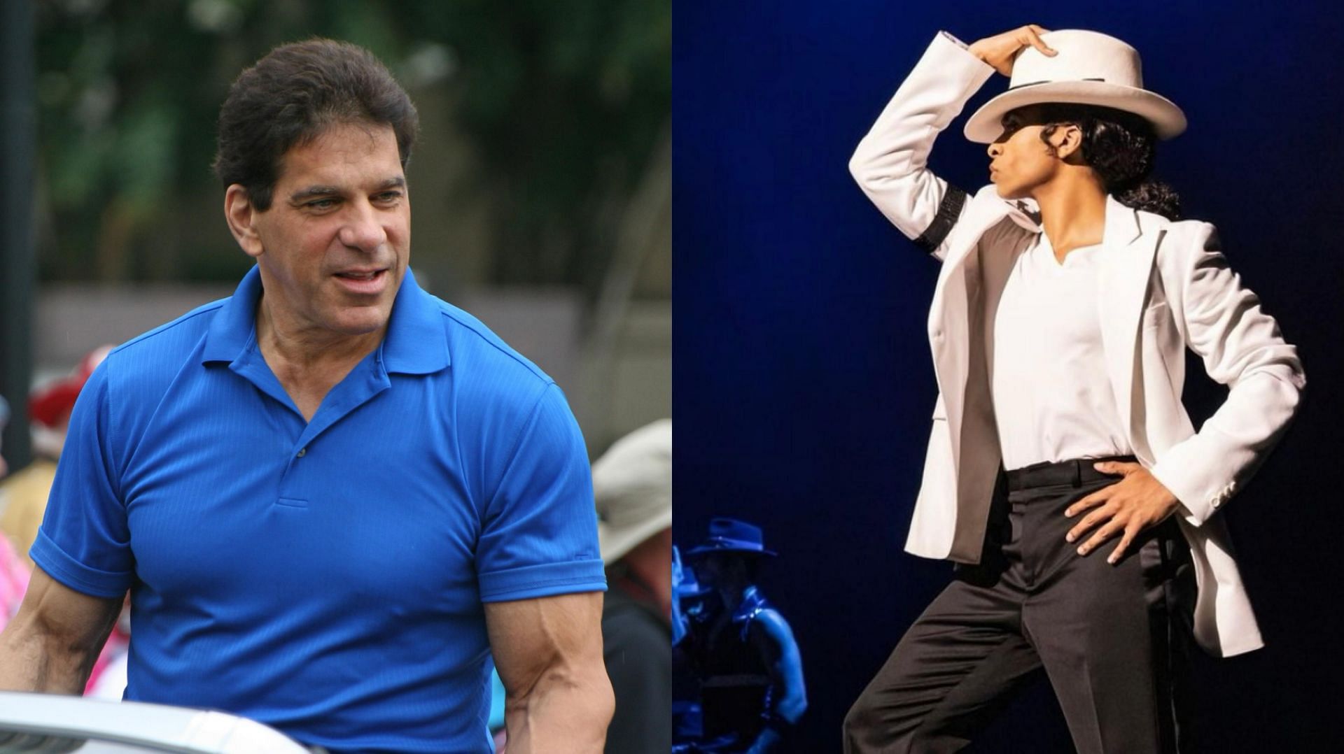 Did Lou Ferrigno trained Michael Jackson? (image credits: @michaeljackson on Instagram, and Wikimedia Commons)