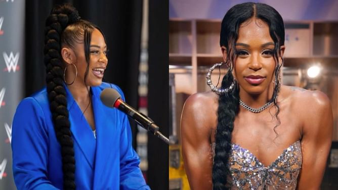 Bianca Belair shares two-word reaction to popular WWE star getting married