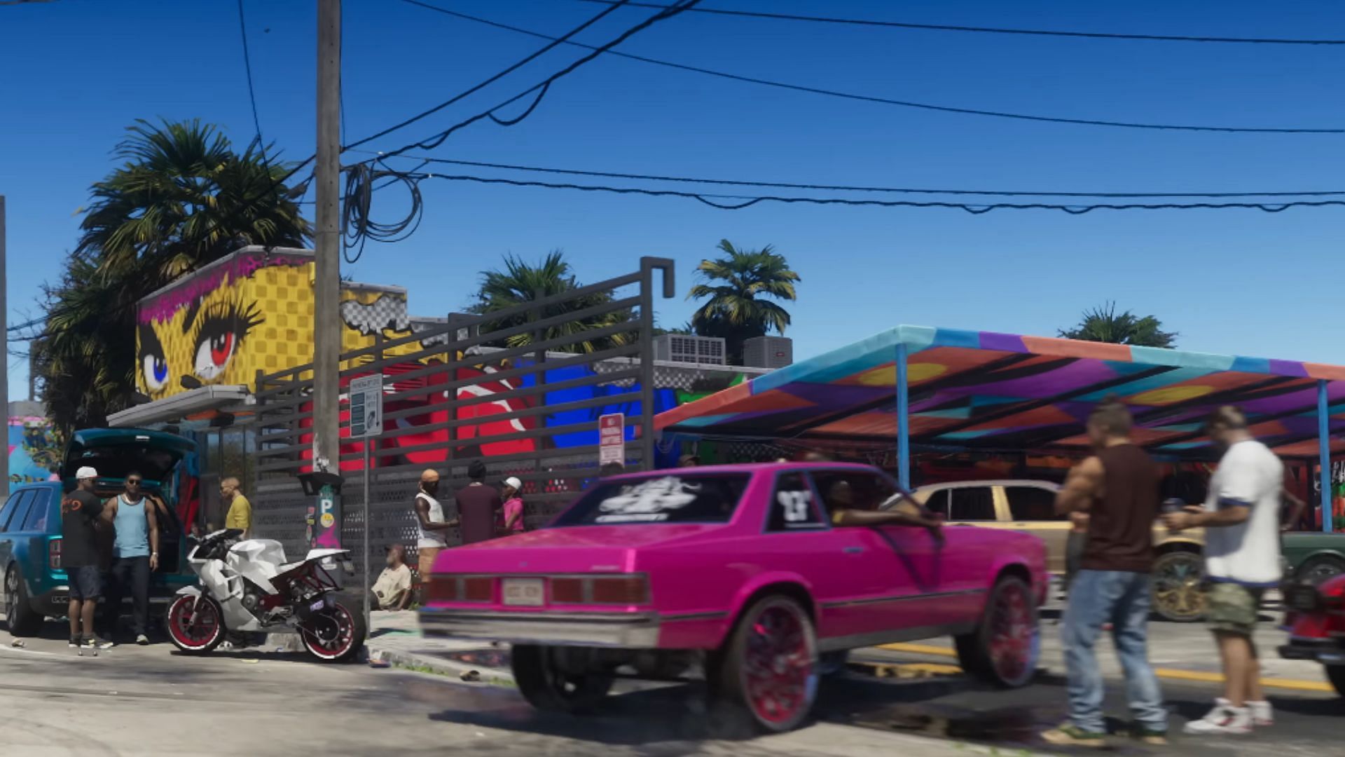 Donk&#039;s cameo in Grand Theft Auto 6&#039;s trailer (Image via Rockstar Games)