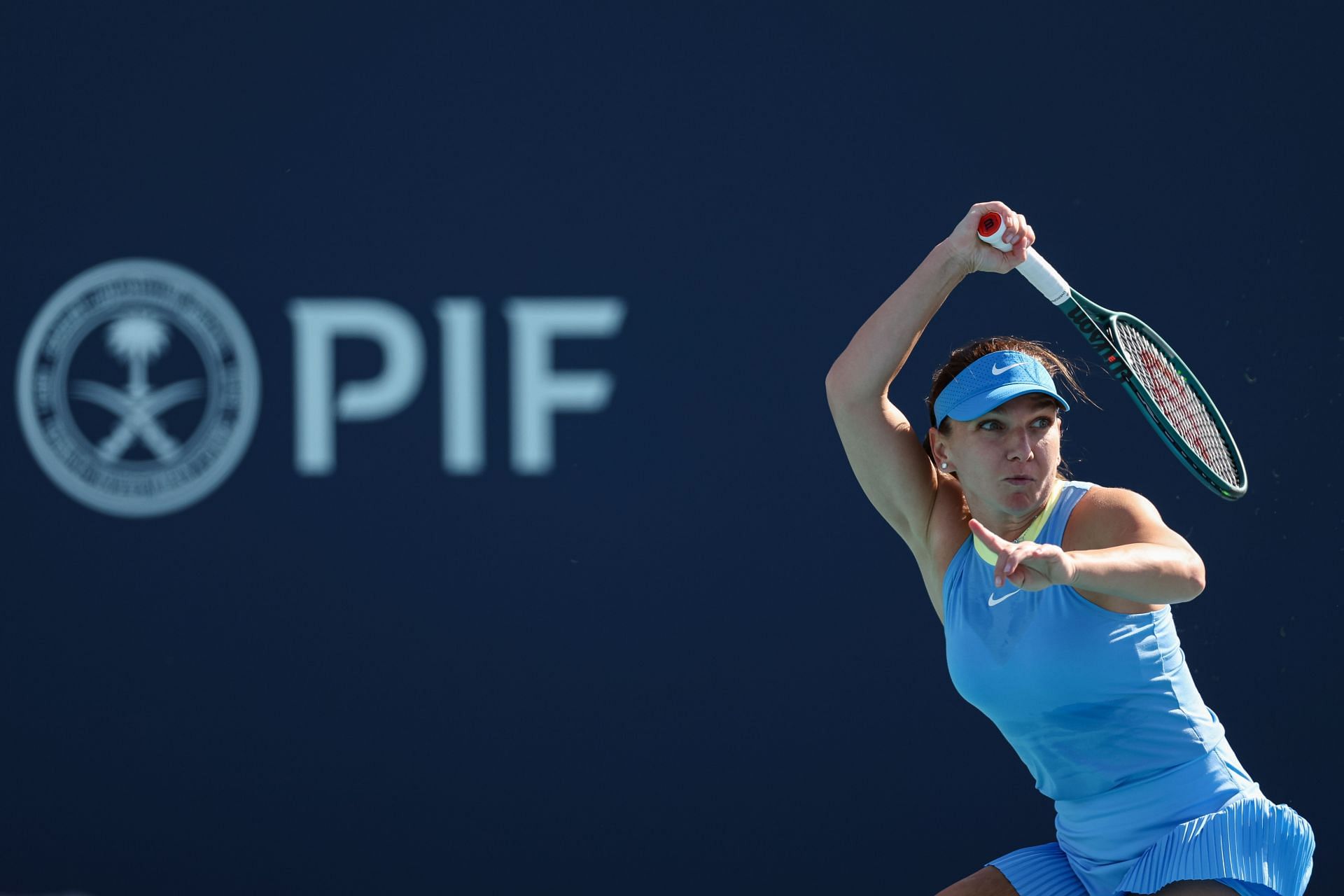 Simona Haelp last played a full competitive match at the 2024 Miami Open (Image via Getty)