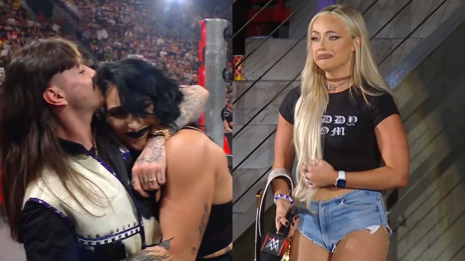 Things finally came to a head tonight on RAW (Credit: WWE RAW)