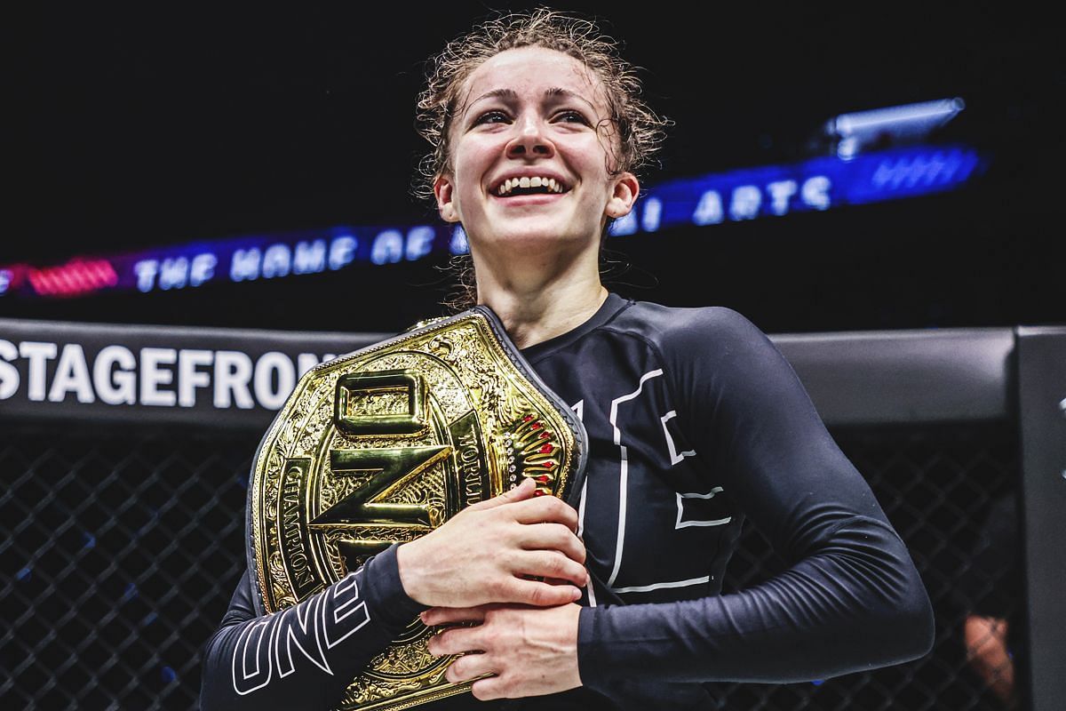 Inaugural ONE atomweight submission grappling world champion Danielle Kelly