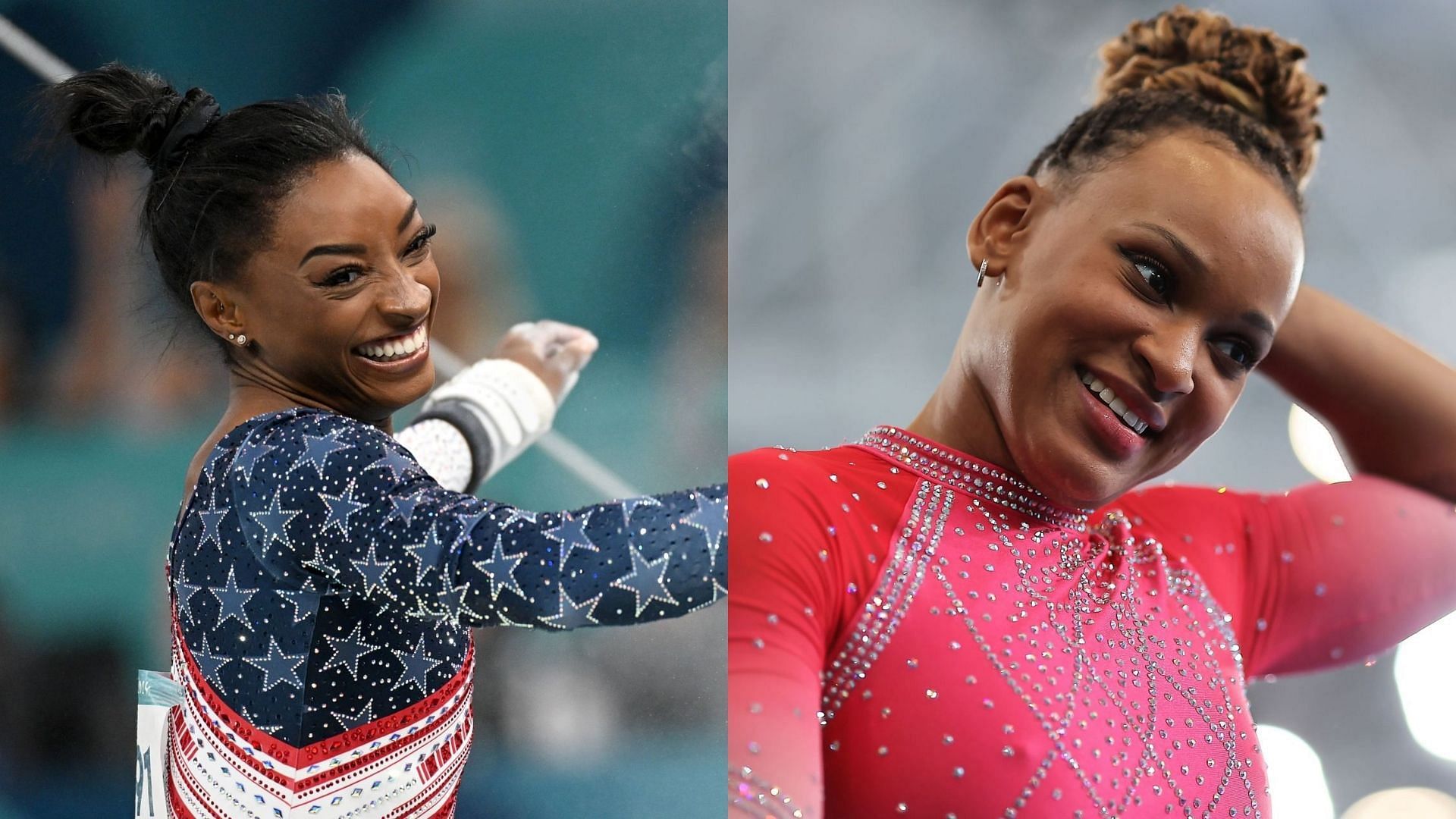 Simone Biles' reaction goes viral as Rebecca Andrade scores more than ...