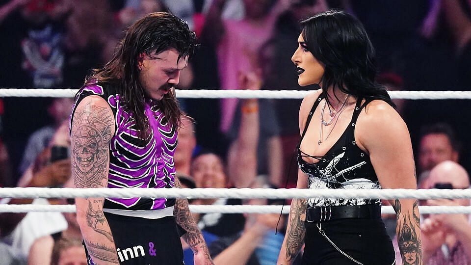 Dominik Mysterio was confronted by Rhea Ripley on RAW (Image Credits: WWE.com)