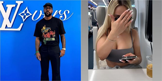 In Photos: Michael Jordan's son Marcus Jordan takes IG model on her 'first train ride' and out clubbing in Miami