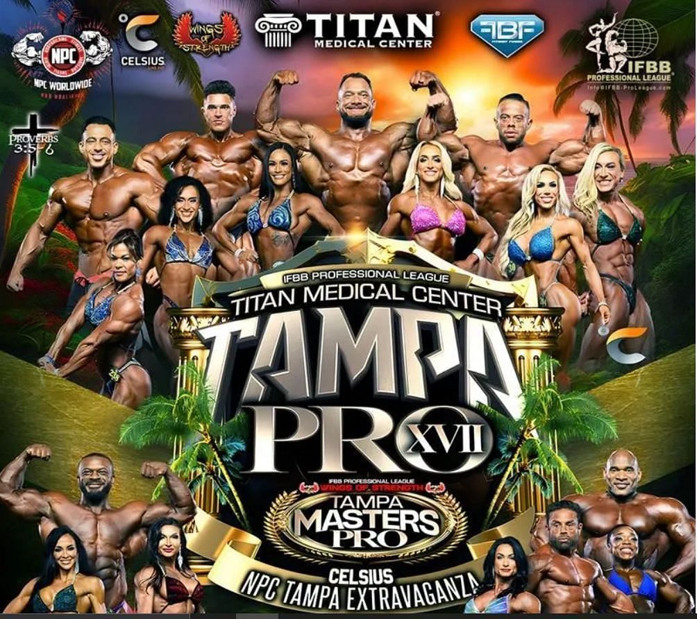 2024 Tampa Pro Prize money and Mr. Olympia qualifiers revealed