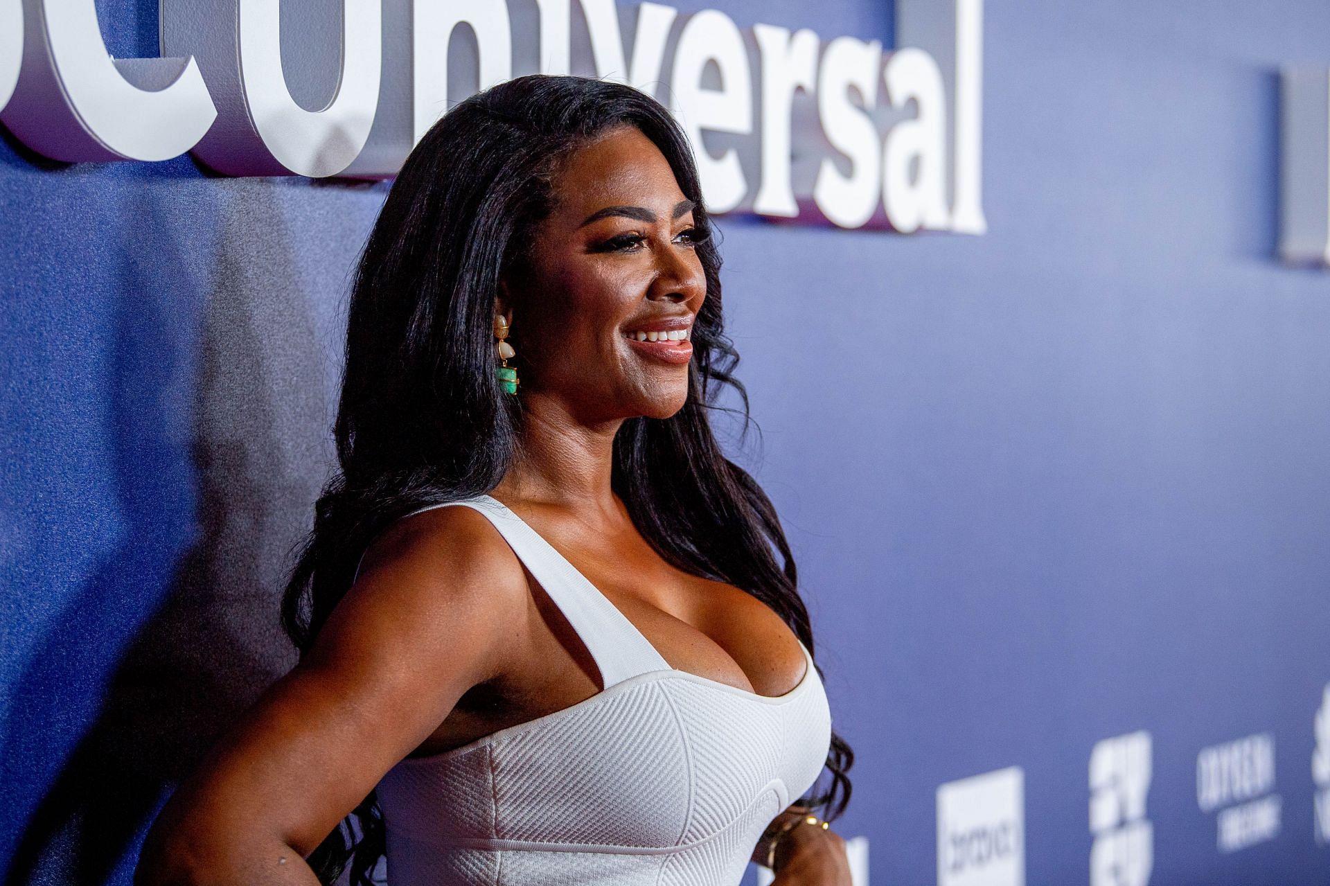 Kenya Moore at the 2022 NBC Universal Upfront (Photo by Roy Rochlin/Getty Images)