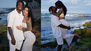 WATCH: Colorado star Travis Hunter's fiancée Leanna shows off upgraded dazzling engagement ring
