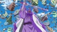 Fujitora wielding Yakuza Kasen in One Piece (Image via Toei Animation)