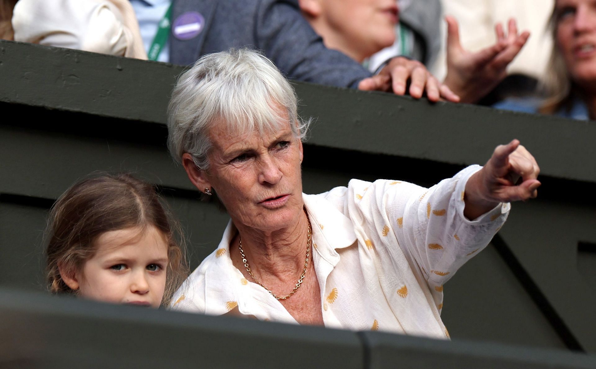 Murray's mother Judy and daughter Edie(Image Source: Getty)