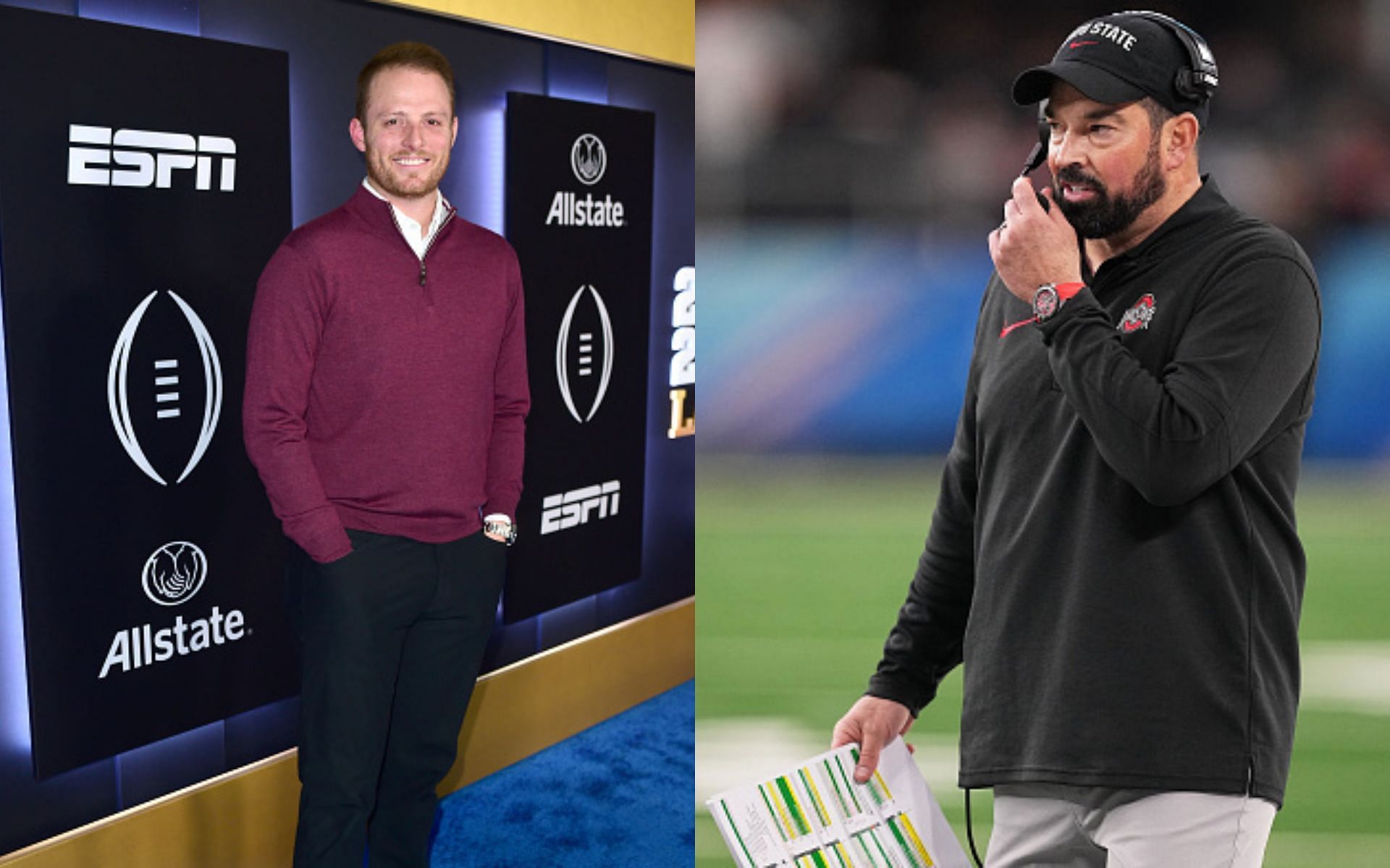 Greg McElroy (left); Ryan Day (right)