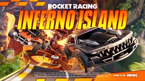 Fortnite Rocket Racing Inferno Island trailer breakdown