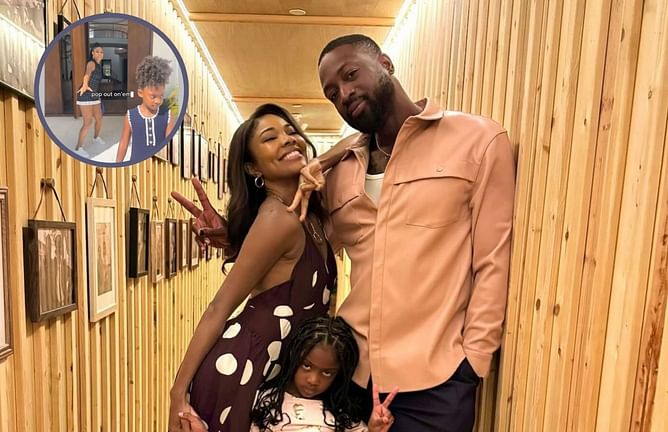 "I am deceased": Dwyane Wade's wife Gabrielle Union and daughter Kaavia vibe to Kendrick Lamar's 'Not Like Us'