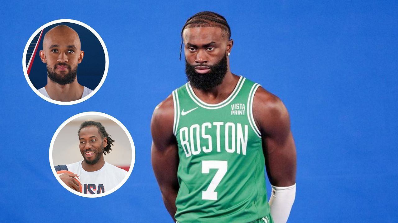 Jaylen Brown drops 3 emojis to describe Team USA snub as teammate Derrick White replaces Kawhi Leonard