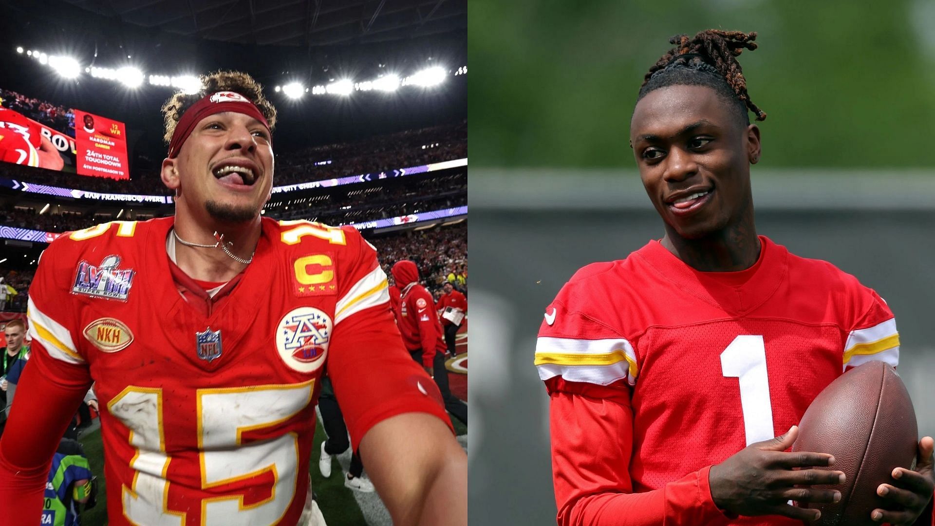 Patrik Mahomes has words of wisdom for Xavier Worthy