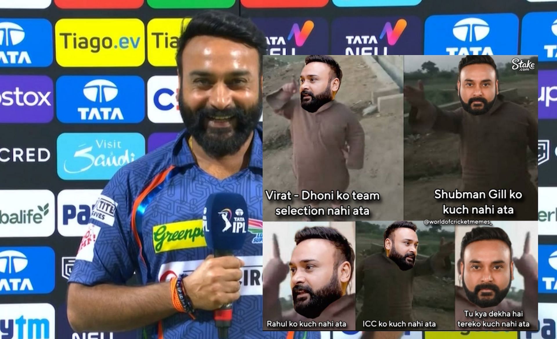 Fans share memes after Amit Mishra