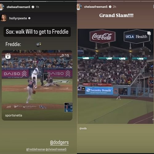 Image credit - chelseafreeman5 IG story