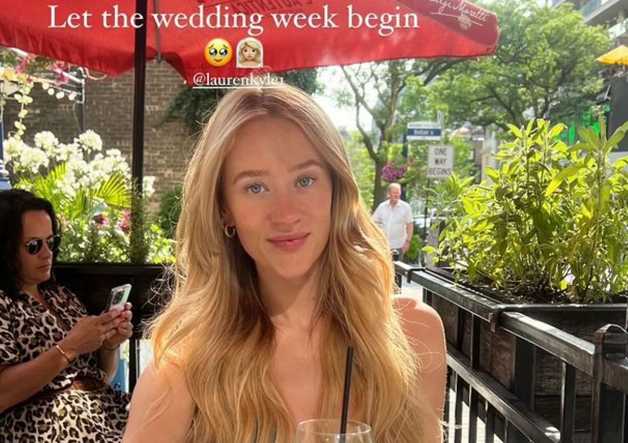 Connor McDavid and Lauren Kyle to wed this Saturday (via Instagram/@laurenkyle1)