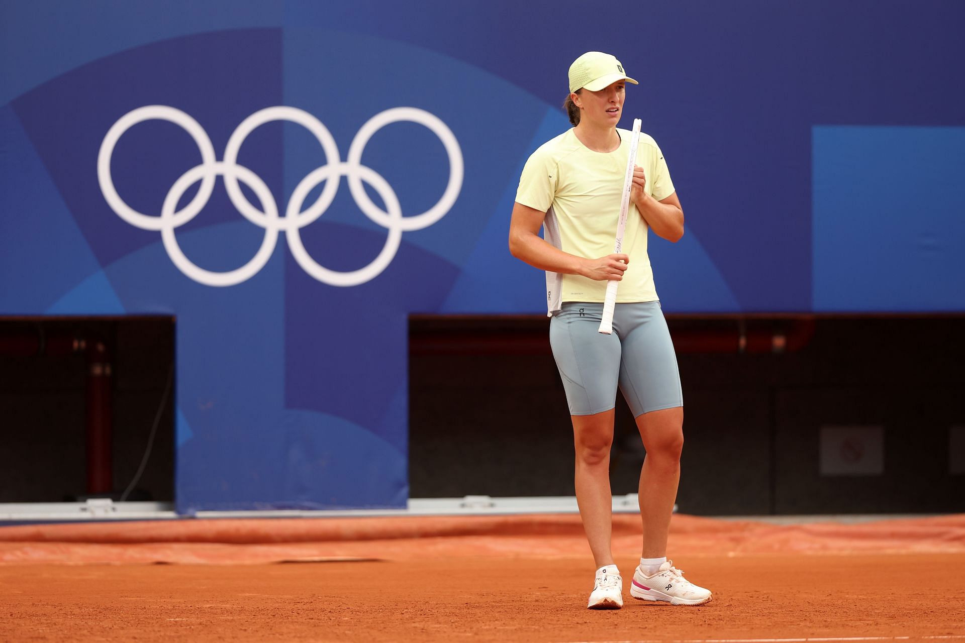 Iga Swiatek at the Paris Olympics 2024. (Photo: Getty)