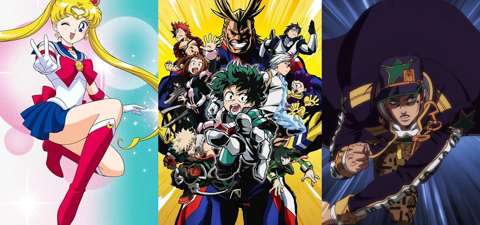 Some of the best superhero anime series to binge after My Hero Academia ends (Image via Toei Animation,Bones,David Production)