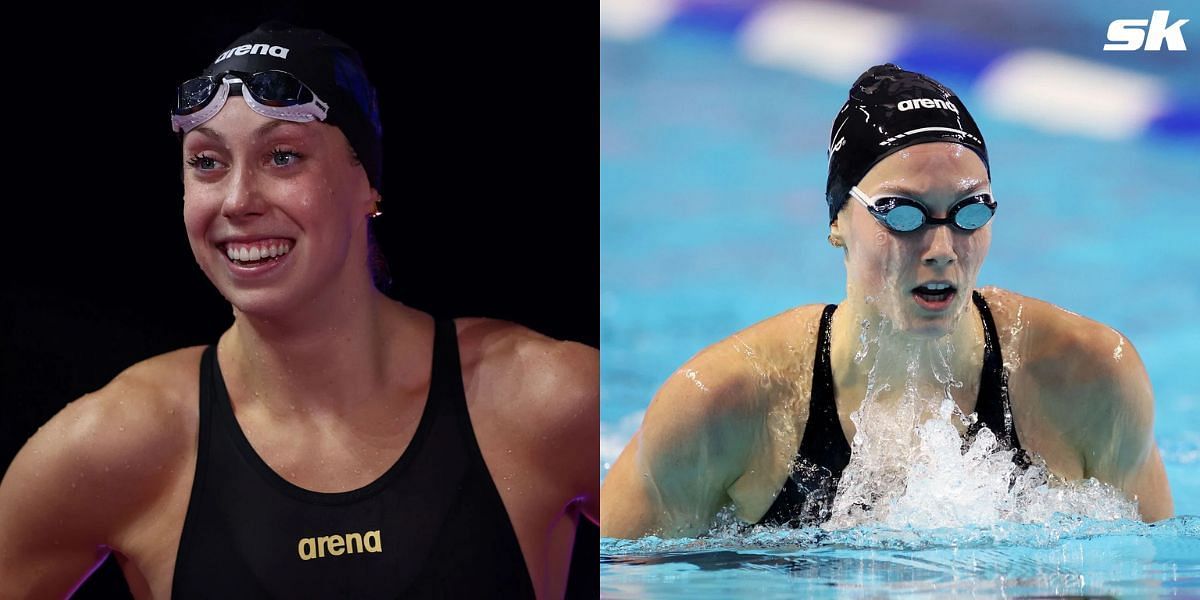 Alex and Gretchen Walsh will compete at the 2024 Paris Olympics. (Both images by Getty)