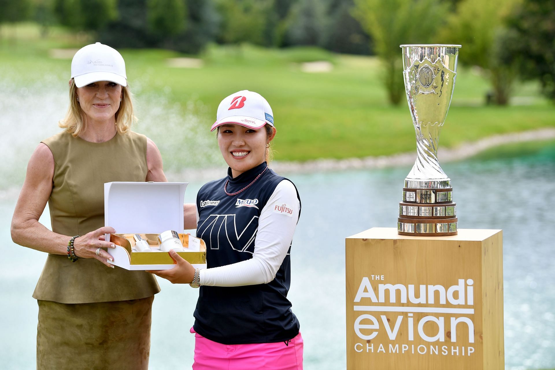 Ayaka Furue, 2024 Amundi Evian Championship (Image via Getty)