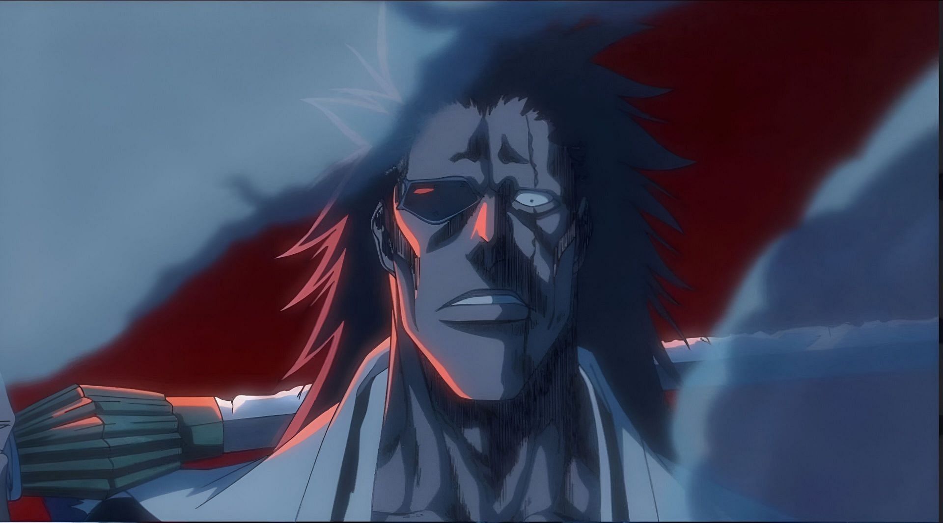 Zaraki Kenpachi as seen in the anime (Image via Studio Pierrot)