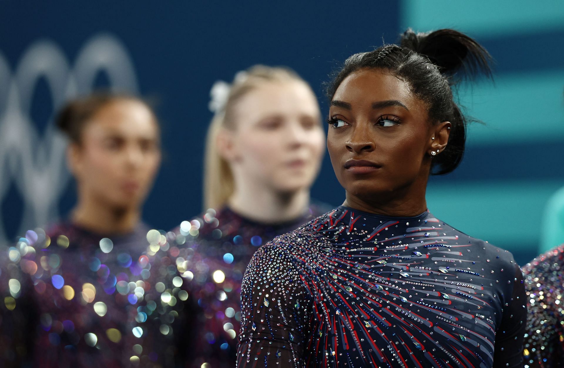 Simone Biles at the Paris 2024 Olympic Games - Previews (Source: Getty)