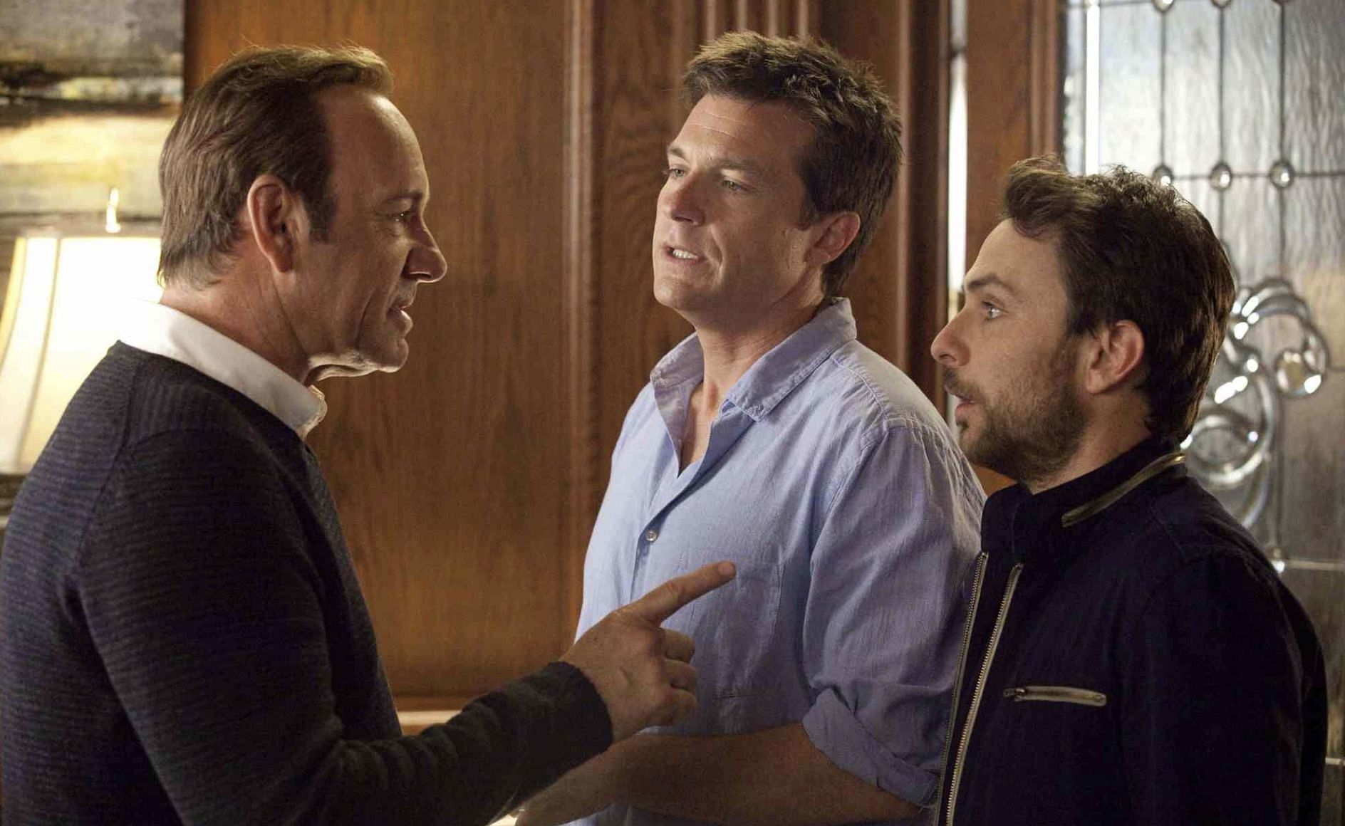 Kevin Spacey, Jason Bateman, and Charlie Day (Image via IMDb)