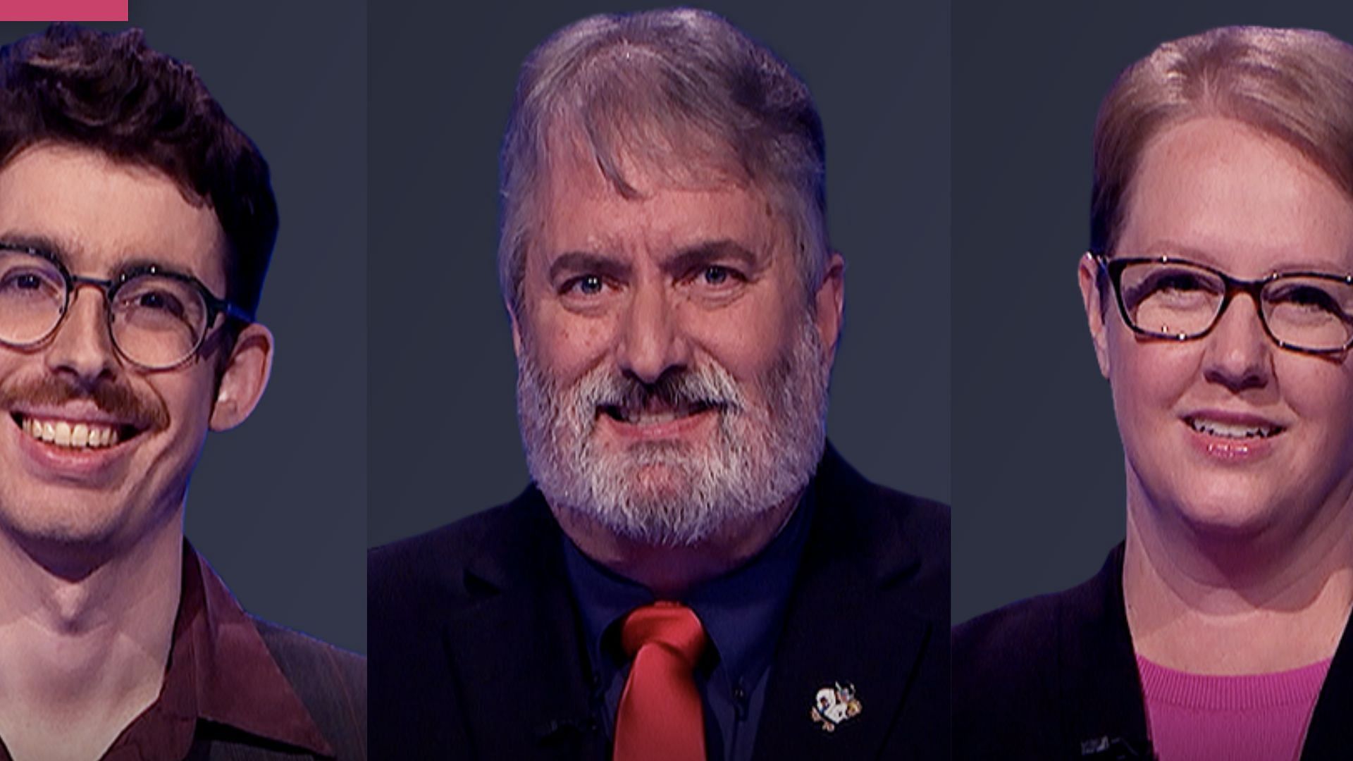 The contestants from Jeopardy! (Image via jeopardy.com)