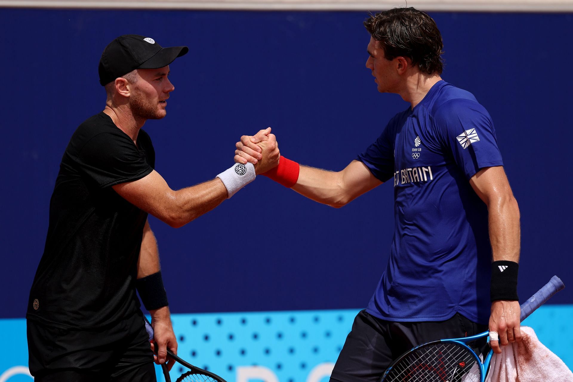 Dominik Koepfer (L) at the Paris Olympics 2024. (Photo: Getty)