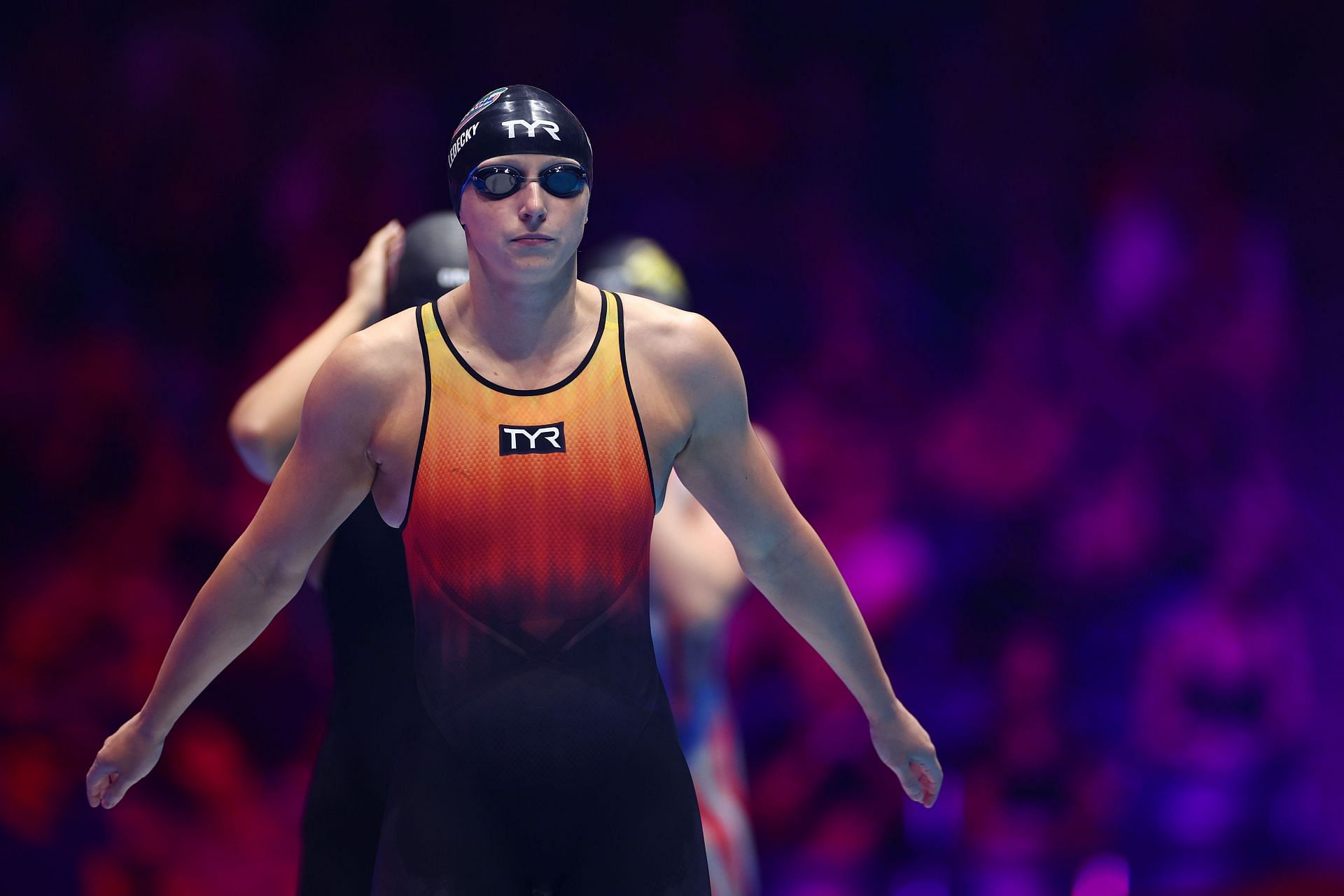 Katie Ledecky will compete in her fourth Games at the 2024 Paris Olympics. (Image by Getty)