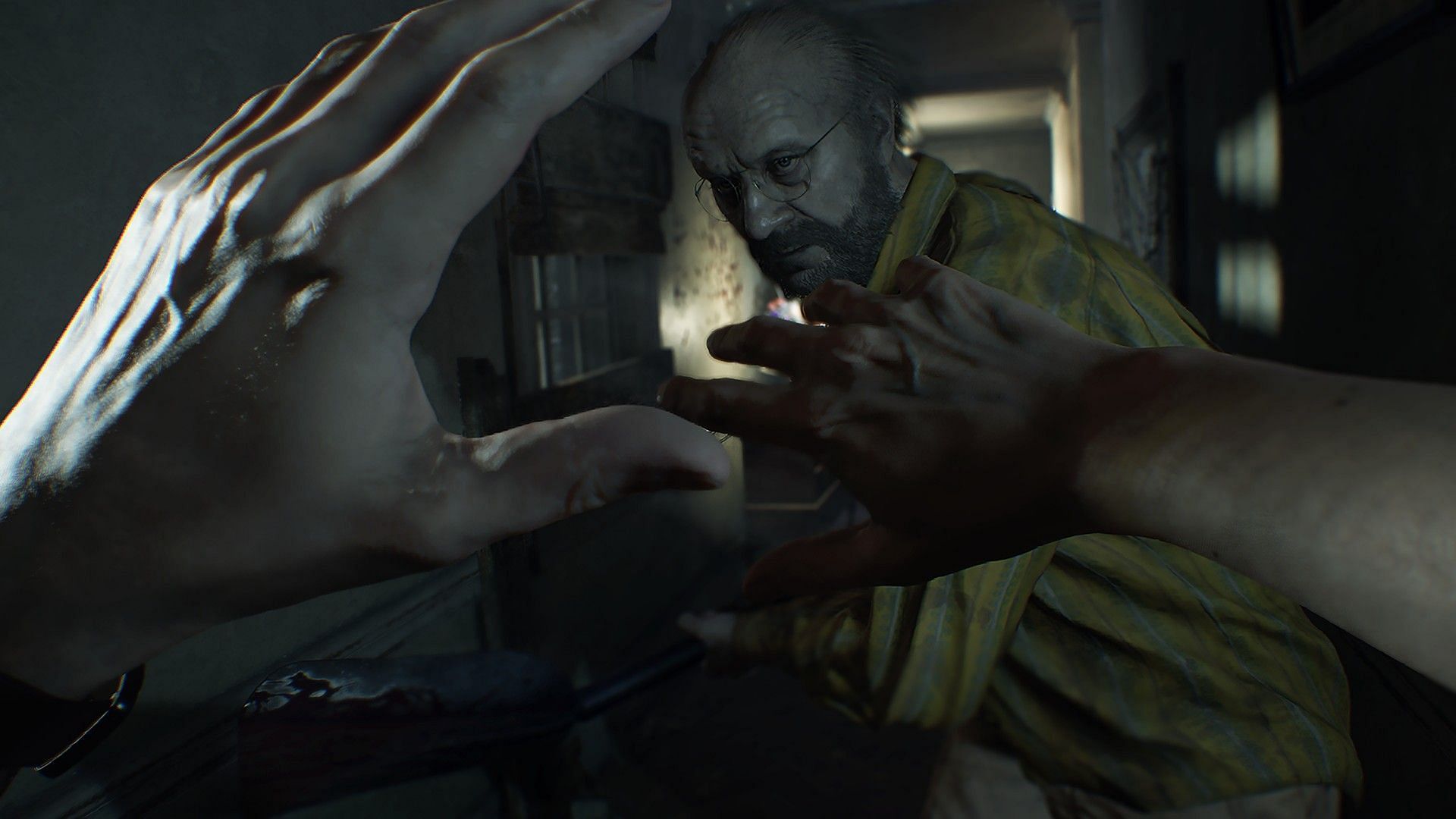 Fight zombies in Resident Evil 7 (Image via Capcom)