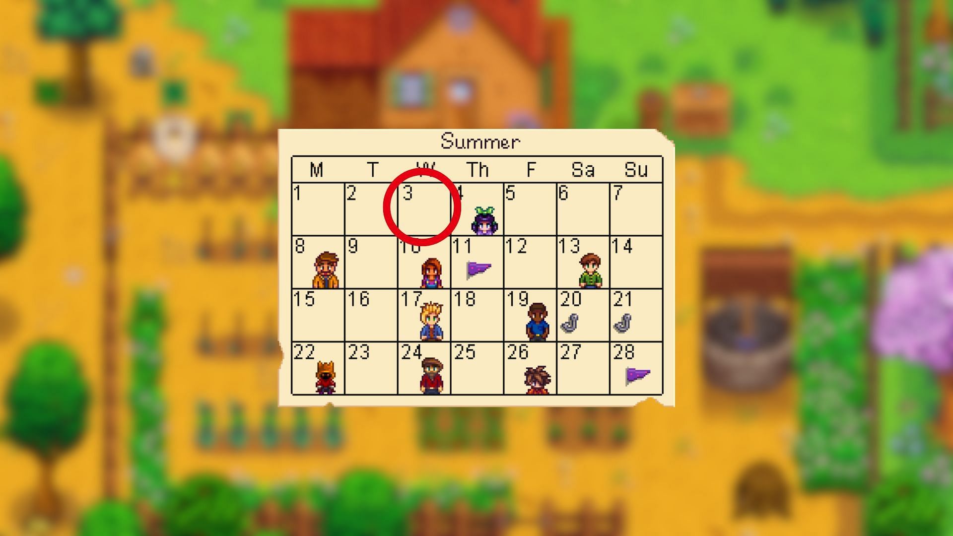 The quest triggers automatically on Summer 3 (Image via ConcernedApe)