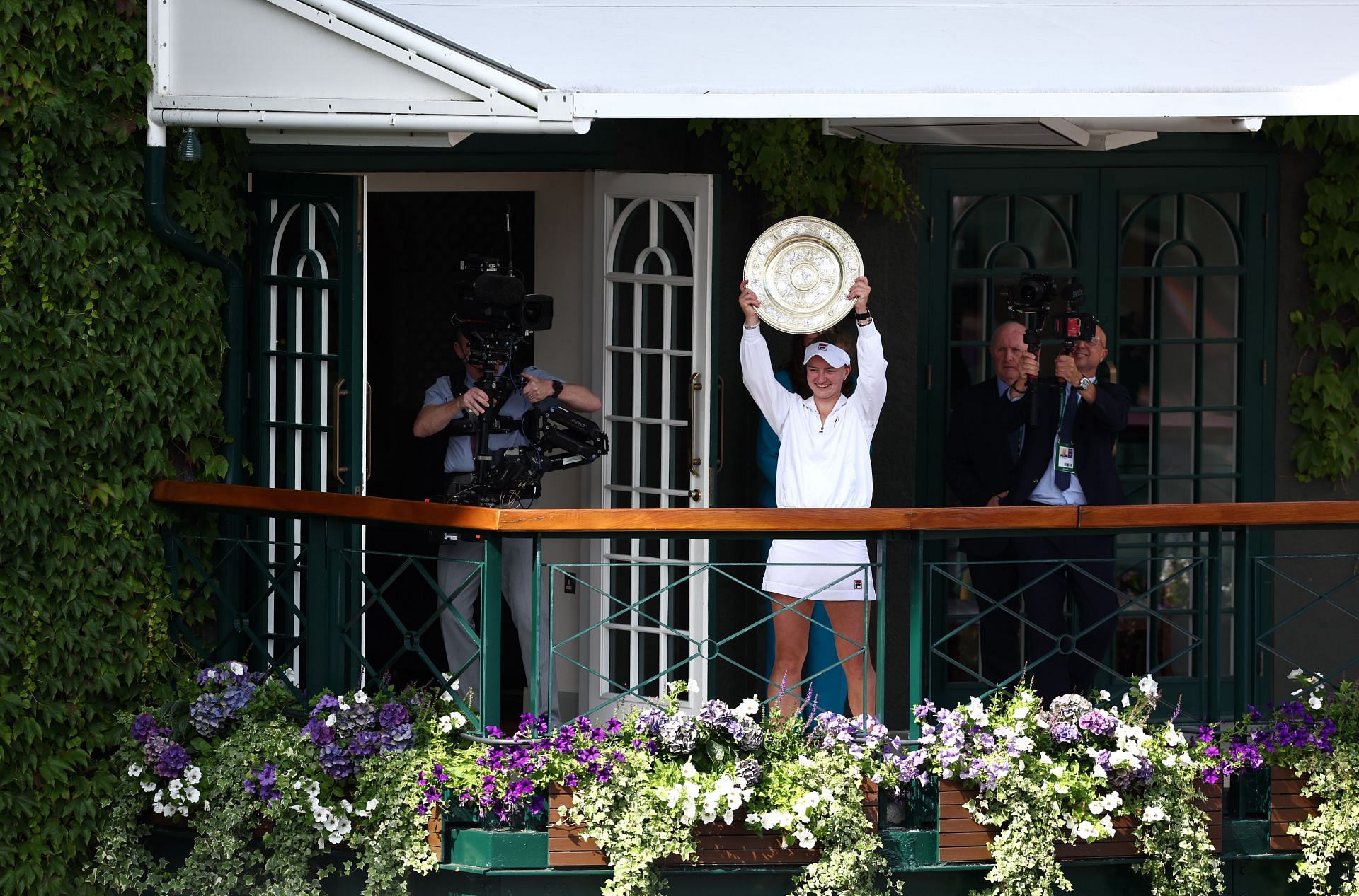 Barbora Krejcikova pictured at the 2024 Wimbledon Championships (Image Source: Getty)