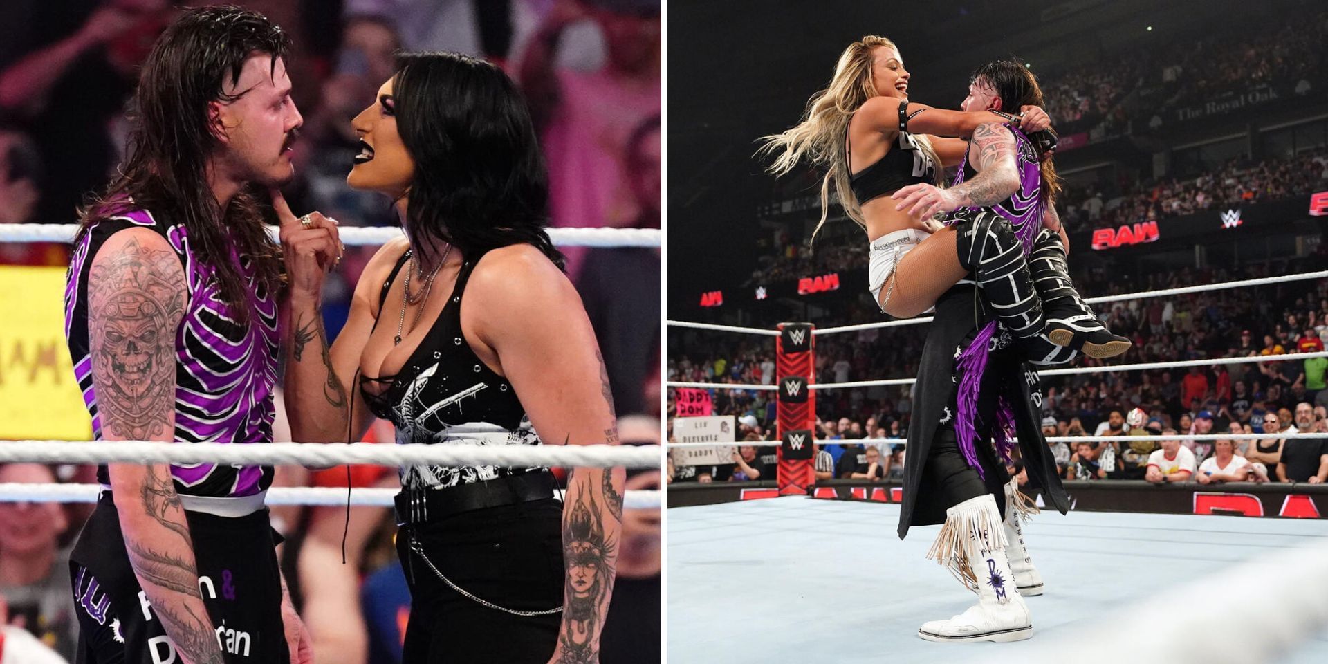 Rhea Ripley made a surprise return on RAW (Images via WWE.com)