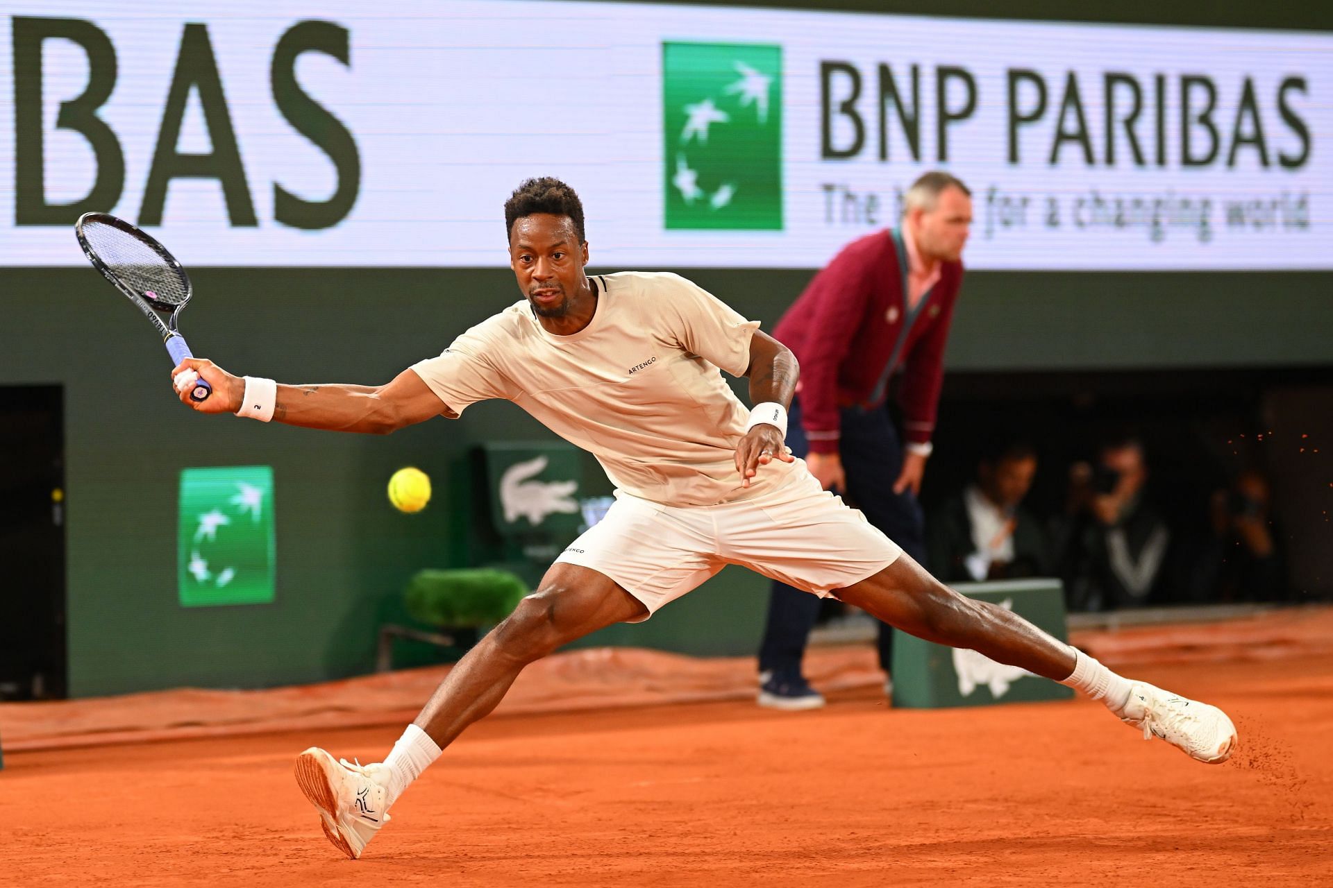 Gael Monfils at the 2024 French Open