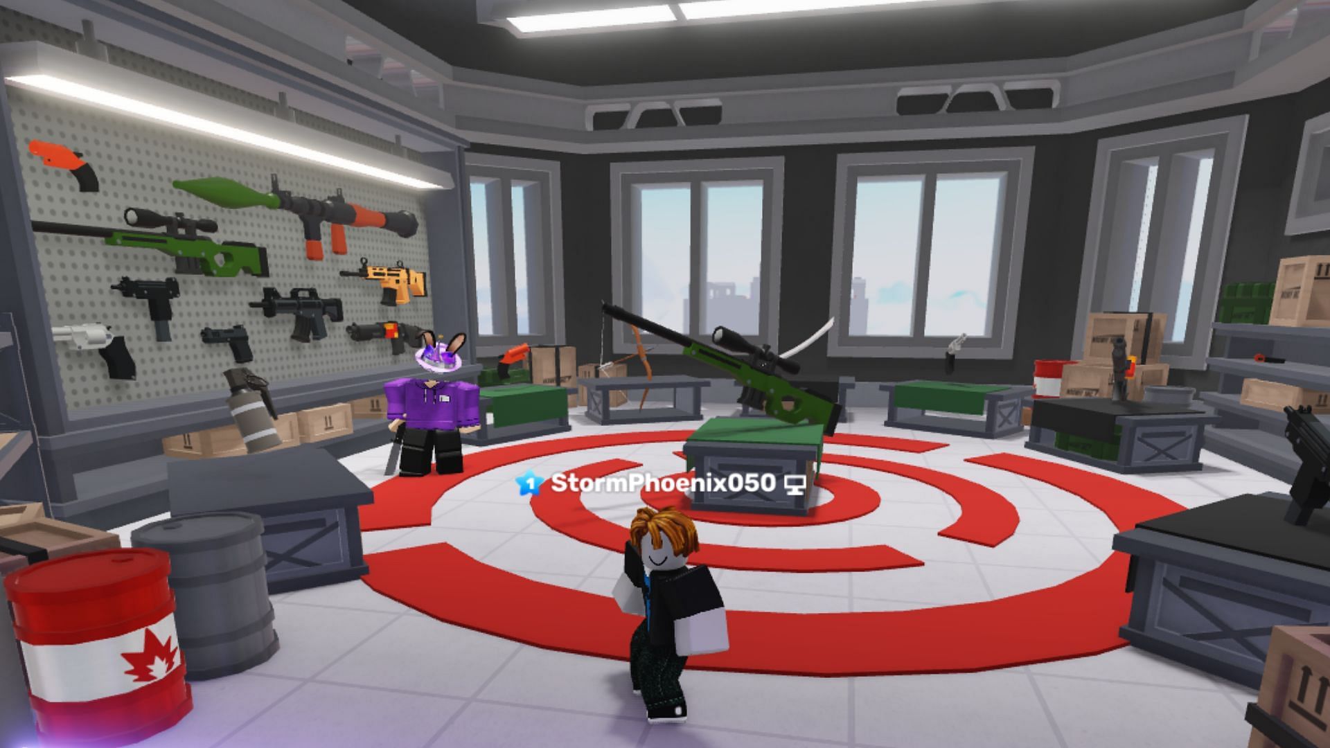 You need keys to obtain new weapons in Roblox Rivals (Image via Roblox)