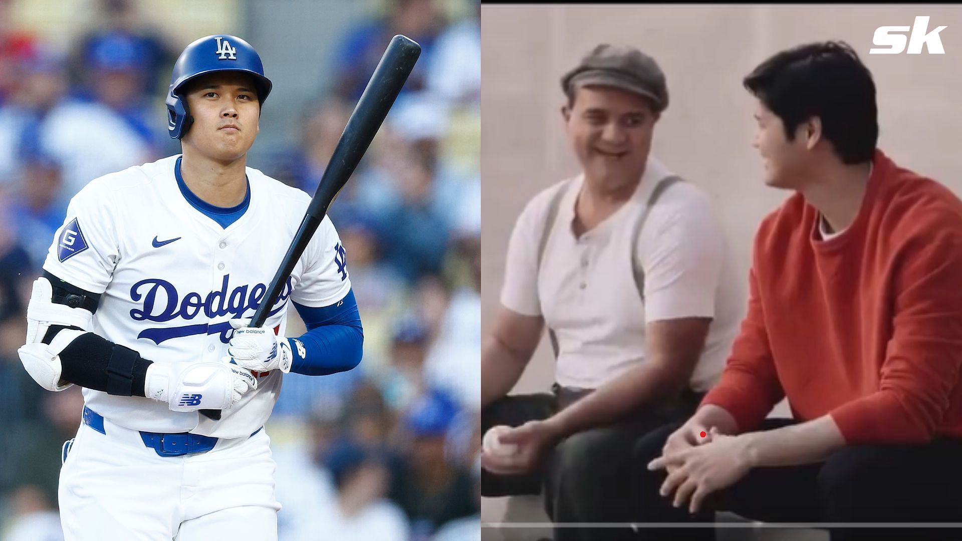 Shohei Ohtani recently caught up with Babe Ruth in a highly entertaining ad for Dunlop