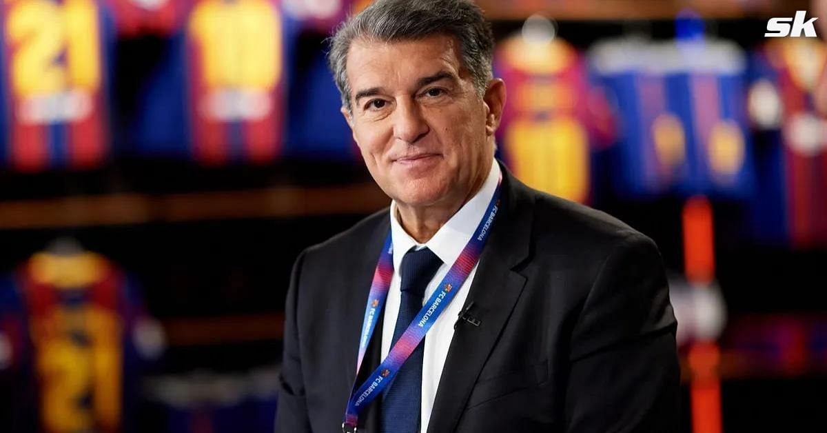 Barcelona president Joan Laporta 