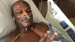 Why has Ronnie Coleman been restricted to a wheelchair?