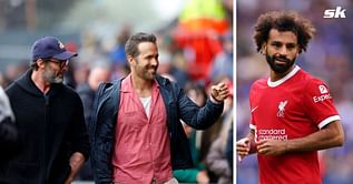"Think about it" - Ryan Reynolds and Hugh Jackman star in hilarious video urging Liverpool man Mo Salah to join Wrexham