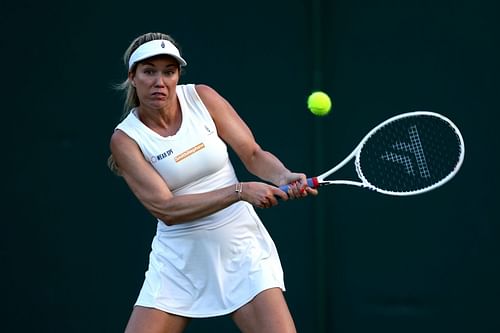 Danielle Collins at the 2024 Wimbledon Championships (Photo: Getty)