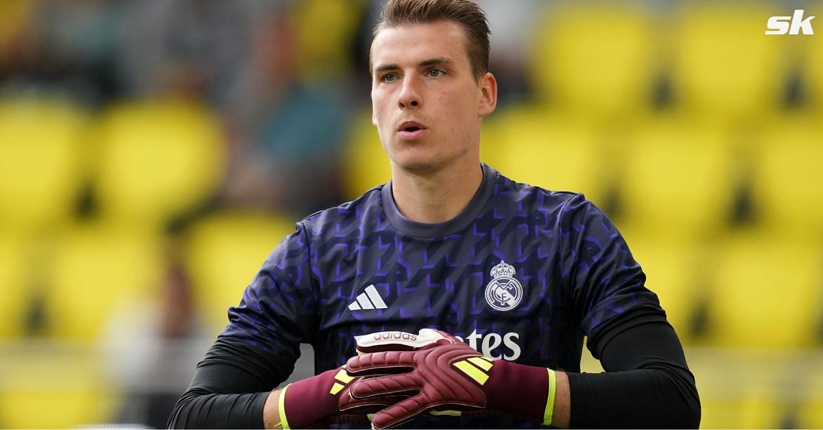 Andriy Lunin has been linked with a move to Chelsea.