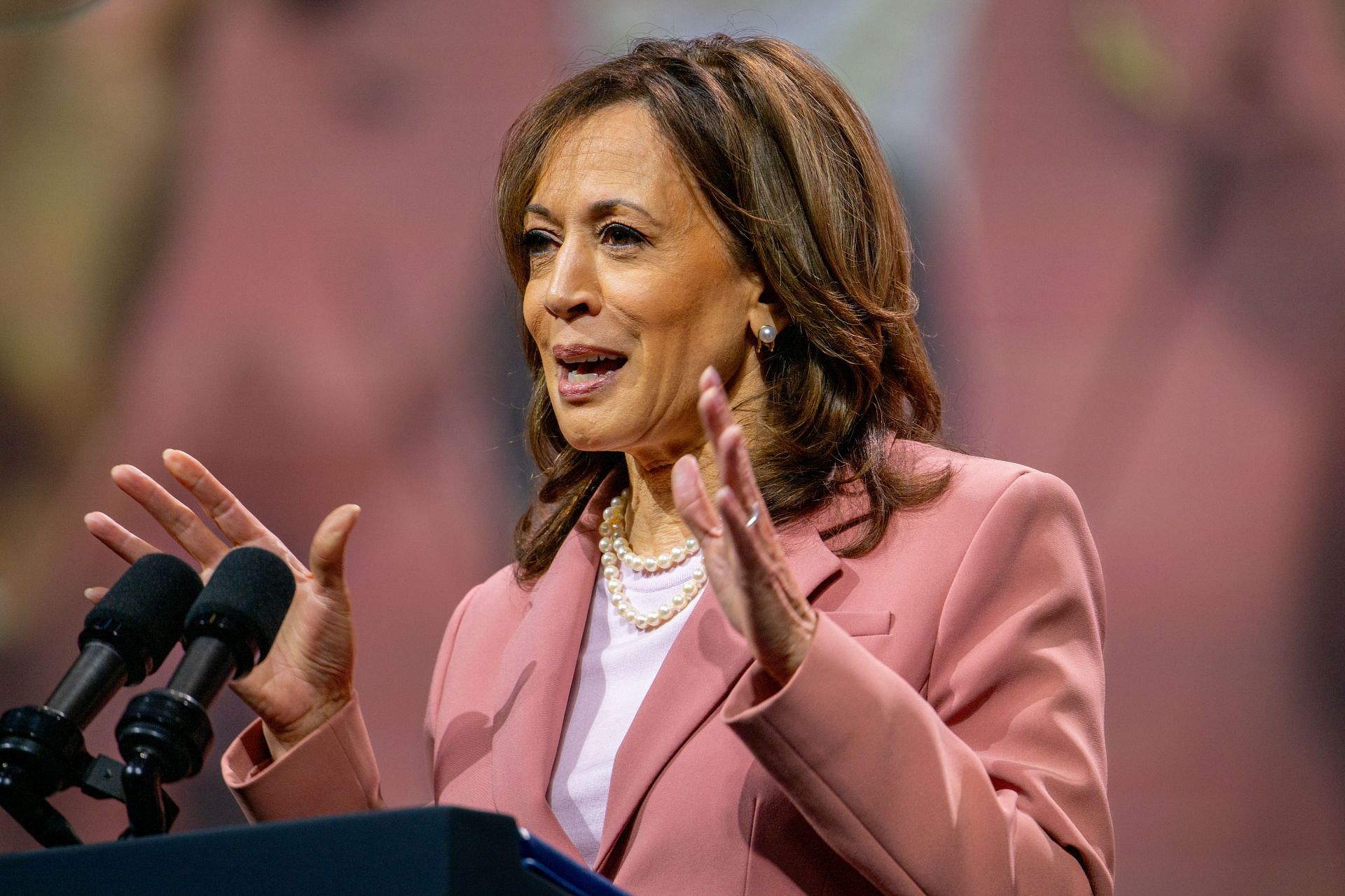 Vice President Kamala Harris At AKA Sorority (Image via Getty)