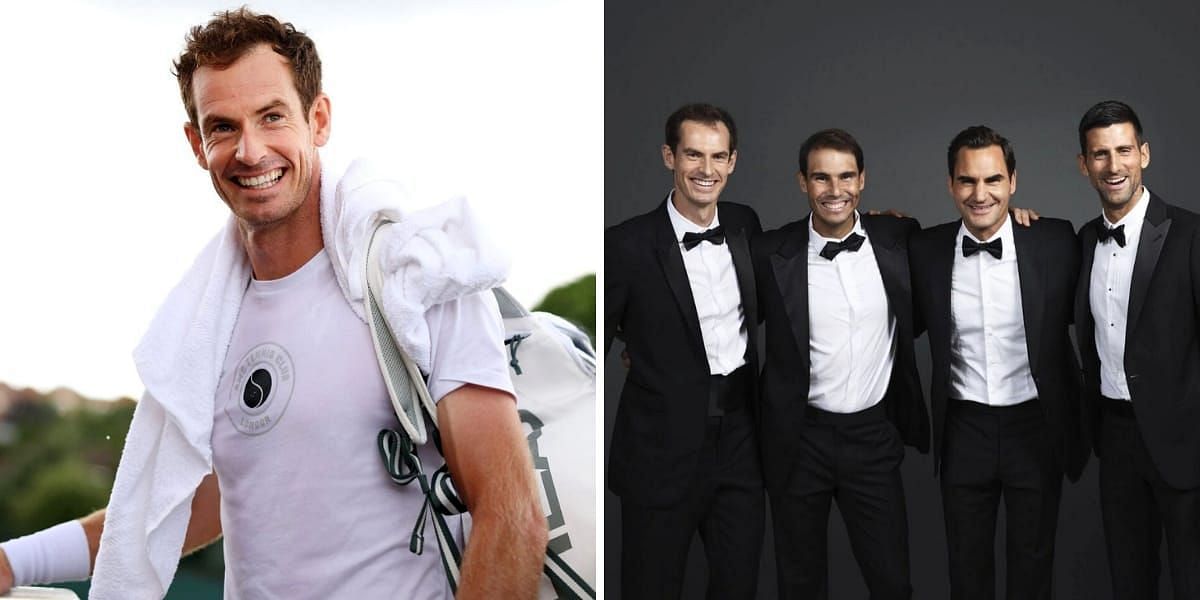 Andy Murray pays tribute to the Big 3 (image source: GETTY)