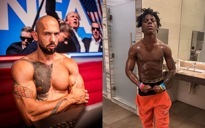 Former UFC fighter chimes in after Andrew Tate expresses disgust at IShowSpeed scaring a baby: "I would knock that clown out"